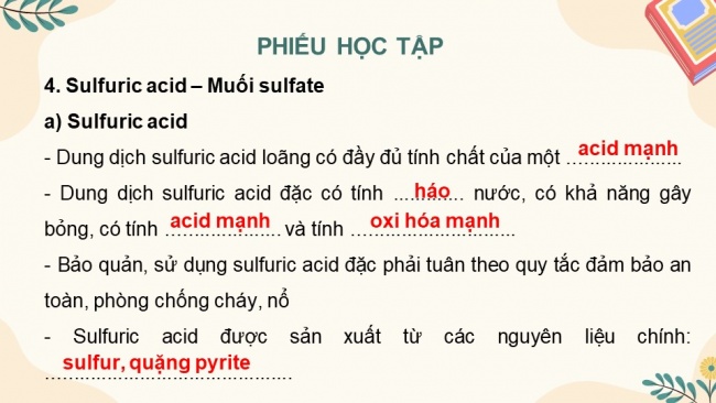 Soạn giáo án điện tử hóa học 11 KNTT Bài 9: Ôn tập chương 2