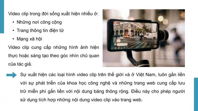 Soạn giáo án điện tử mĩ thuật 11 KNTT Bài 1:Khái quát về video clip