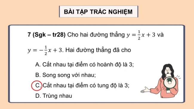 Soạn giáo án điện tử Toán 8 CTST: Bài tập cuối chương 5