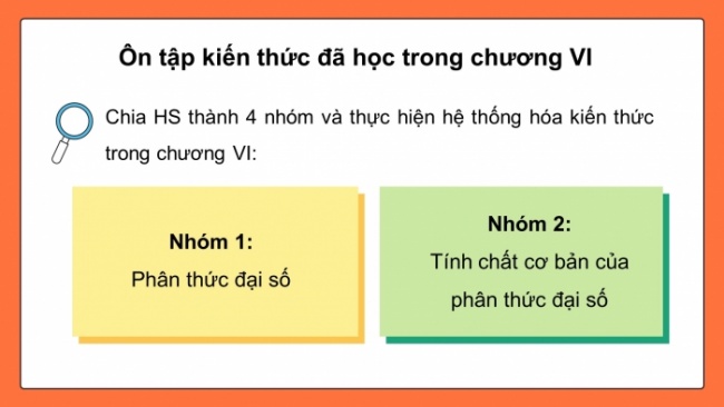 Soạn giáo án điện tử Toán 8 KNTT Bài: Bài tập cuối chương 6