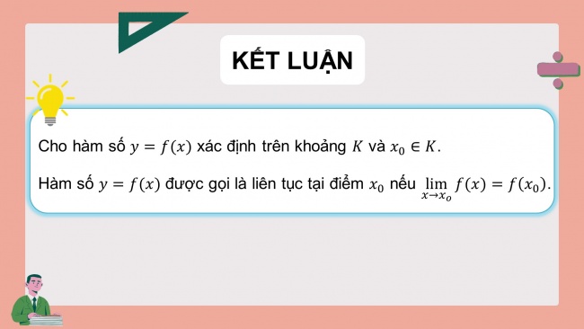 Soạn giáo án điện tử toán 11 CTST Chương 3 Bài 3: Hàm số liên tục