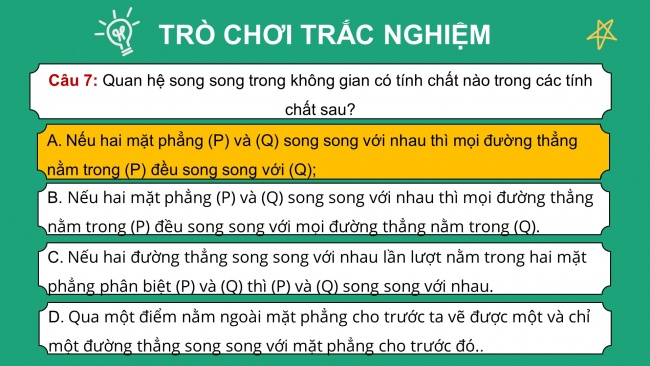 Soạn giáo án điện tử toán 11 CTST Chương 4 Bài tập cuối chương 4