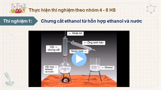 Soạn giáo án điện tử hóa học 11 CTSTBài 9: Phương pháp tách và tinh chế hợp chất hữu cơ