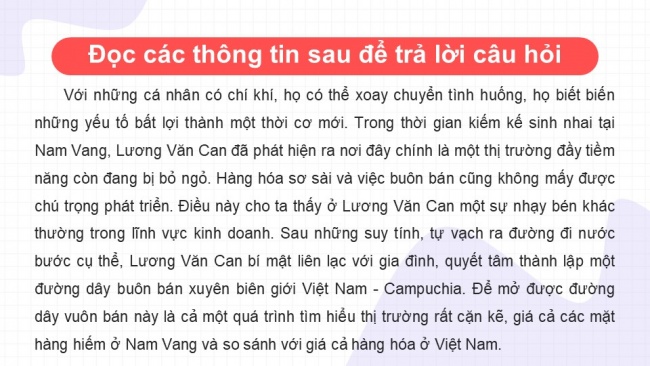 Soạn giáo án điện tử kinh tế pháp luật 11 CTST Bài 7: Năng lực cần thiết của người kinh doanh