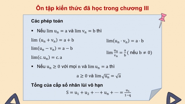 Soạn giáo án điện tử toán 11 Cánh diều  Chương 3 Bài tập cuối chương 3