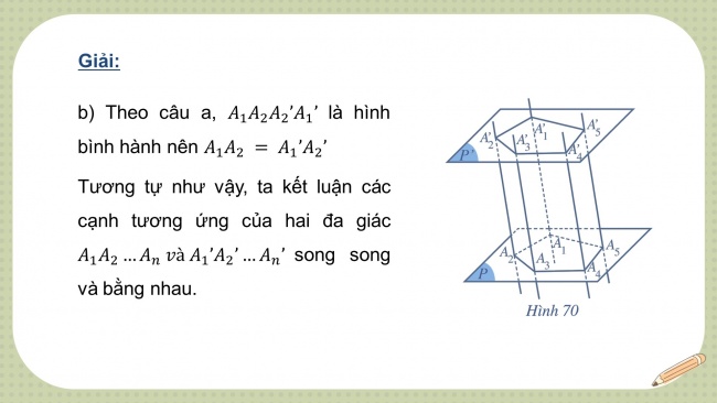 Soạn giáo án điện tử toán 11 Cánh diều Chương 4 Bài 5: Hình lăng trụ và hình hộp