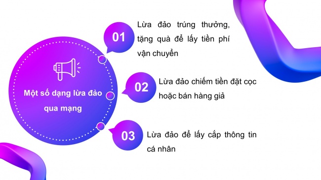 Soạn giáo án điện tử khoa học máy tính 11 Cánh diều Chủ đề D: Phòng tránh lừa đảo và ứng xử văn hoá trên mạng