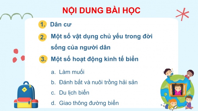 Soạn giáo án điện tử lịch sử và địa lí 4 CTST Bài 15: Dân cư và hoạt động sản xuất ở vùng duyên hải miền Trung