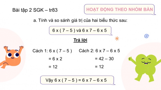 Soạn giáo án điện tử toán 4 cánh diều Bài 35. Luyện tập