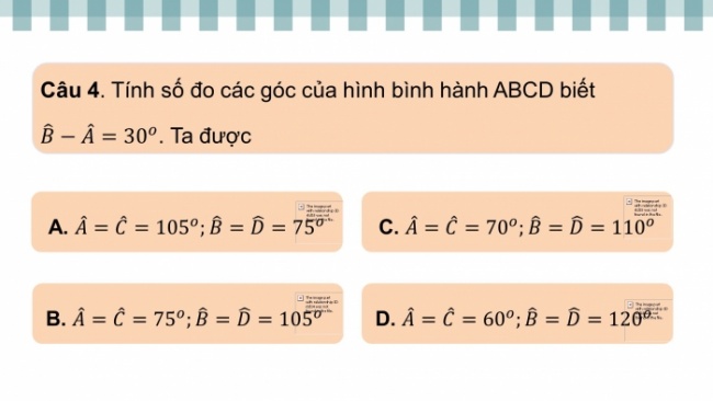 Soạn giáo án điện tử Toán 8 KNTT Bài: Luyện tập chung (tr.62)