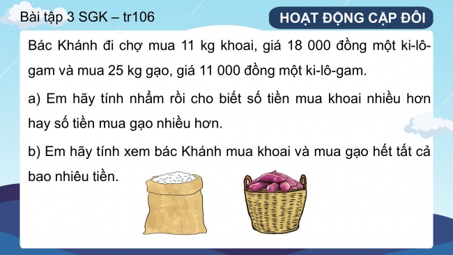 Soạn giáo án điện tử toán 4 cánh diều Bài 48. Luyện tập