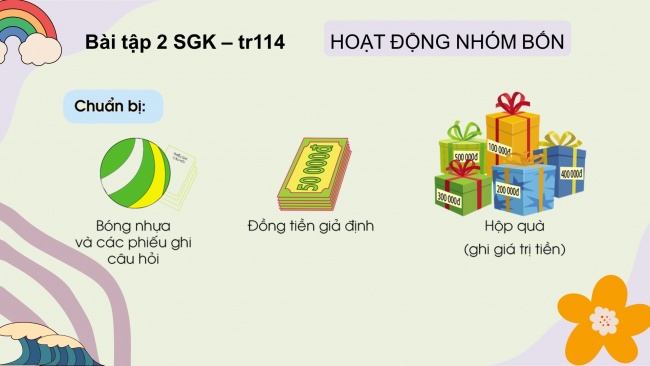 Soạn giáo án điện tử toán 4 cánh diều Bài 51. Em học vui toán