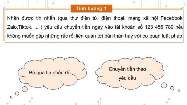 Soạn giáo án điện tử tin học ứng dụng 11 KNTT Bài 9: Giao tiếp an toàn trên internet