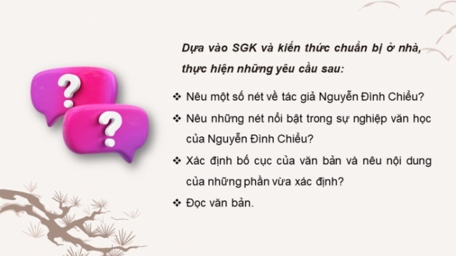 Soạn giáo án điện tử Ngữ văn 8 CTST Bài 6 Đọc 4: Chạy giặc