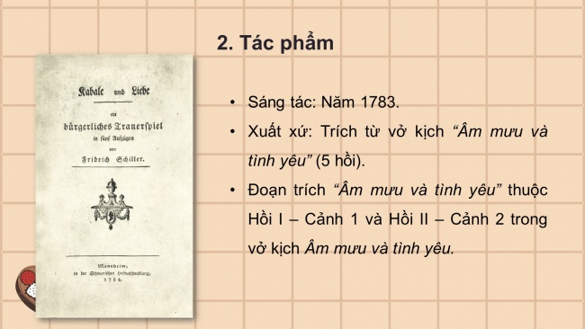 Soạn giáo án điện tử ngữ văn 11 CTST Bài 5: Âm mưu và tình yêu