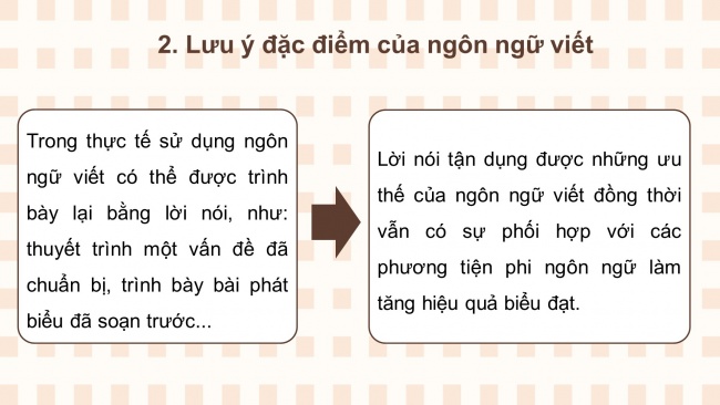 Soạn giáo án điện tử ngữ văn 11 CTST Bài 5: Đặc điểm cơ bản của ngôn ngữ viết