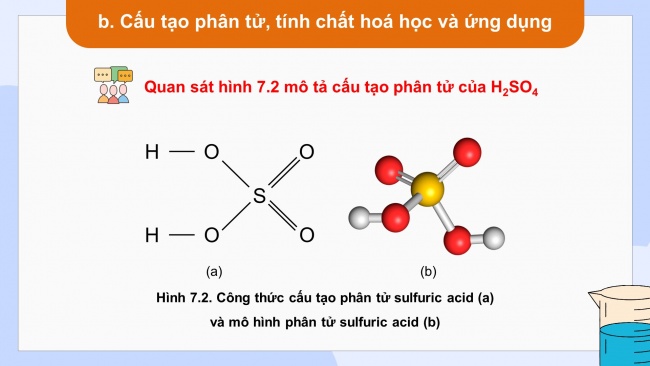 Soạn giáo án điện tử hóa học 11 CTST Bài 7: Sulfuric acid và muối sulfate