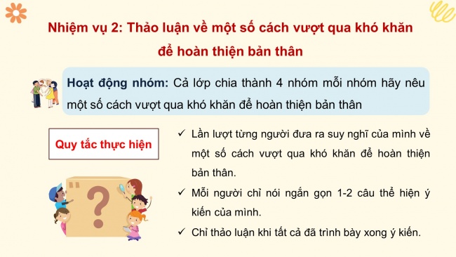 Soạn giáo án điện tử HĐTN 11 CTST bản 1 Chủ đề 1: Phấn đấu hoàn thiện bản thân (P2)