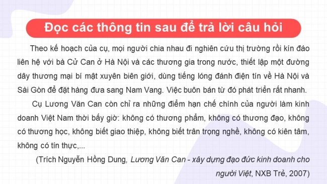 Soạn giáo án điện tử kinh tế pháp luật 11 CTST Bài 7: Năng lực cần thiết của người kinh doanh