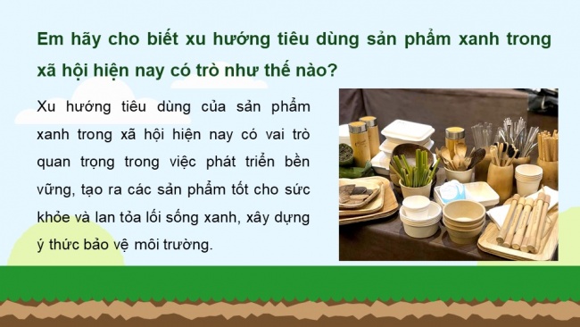 Soạn giáo án điện tử kinh tế pháp luật 11 CTST Bài 9: Văn hóa tiêu dùng