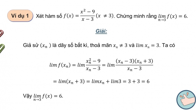 Soạn giáo án điện tử toán 11 Cánh diều Chương 3 Bài 2: Giới hạn của hàm số