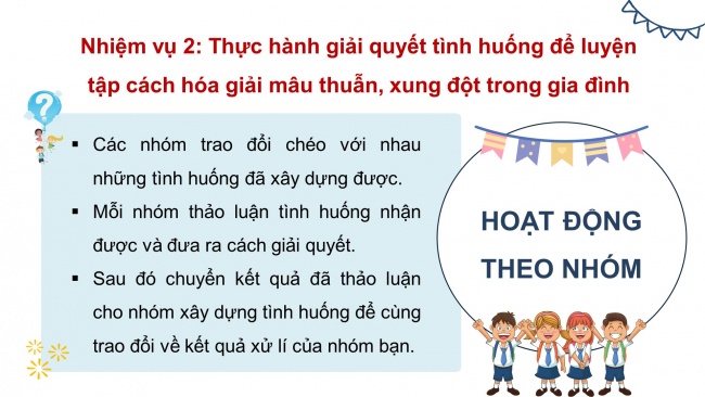 Soạn giáo án điện tử hoạt động trải nghiệm 11 Cánh diều Chủ đề 4: Trách nhiệm với gia đình (P2)