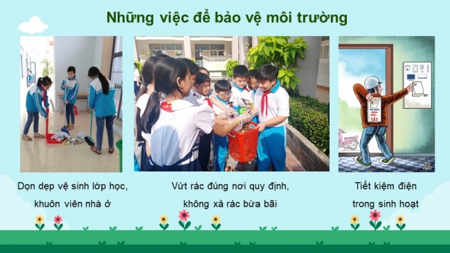 Soạn giáo án điện tử âm nhạc 4 KNTT Tiết 21: Nghe nhạc: Không gian xanh; Ôn bài hát: Hạt mưa kể chuyện