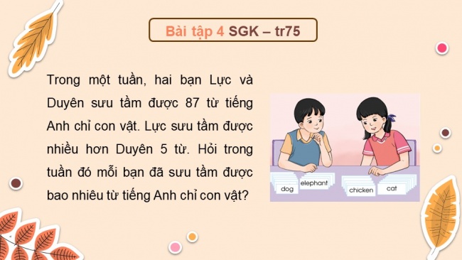 Soạn giáo án điện tử toán 4 cánh diều Bài 30. Luyện tập chung