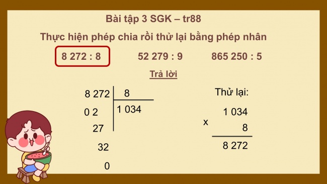 Soạn giáo án điện tử toán 4 cánh diều Bài 38. Chia cho số có một chữ số