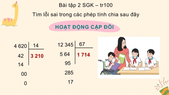 Soạn giáo án điện tử toán 4 cánh diều Bài 45. Luyện tập