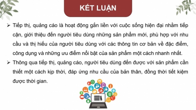 Soạn giáo án điện tử HĐTN 8 KNTT Chủ đề 4 HĐGDTCĐ 1: Người tiêu dùng thông thái (Tiết 1)