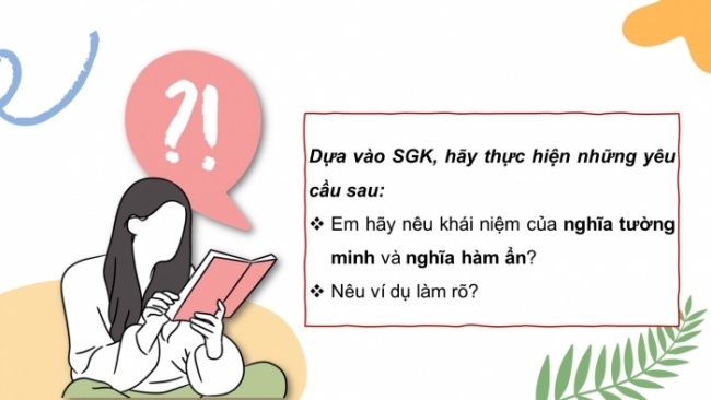 Soạn giáo án điện tử Ngữ văn 8 CTST Bài 4 TH tiếng Việt: Nghĩa tường minh và nghĩa hàm ẩn của câu; Từ ngữ toàn dân và từ ngữ địa phương