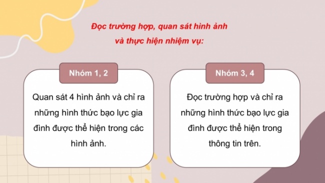 Soạn giáo án điện tử Công dân 8 CTST Bài 7: Phòng, chống bạo lực gia đình
