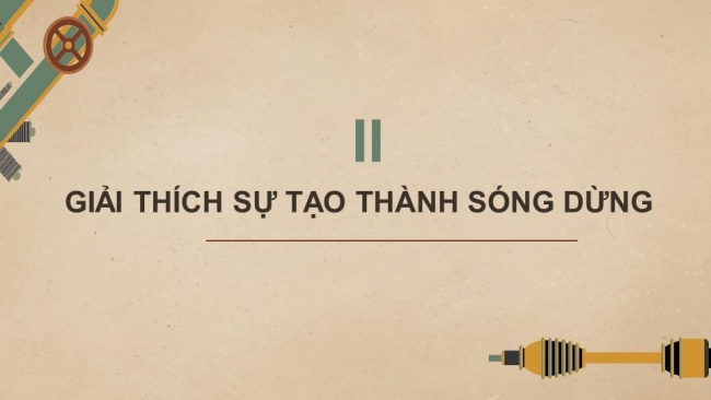 Soạn giáo án điện tử vật lí 11 KNTT Bài 13: Sóng dừng