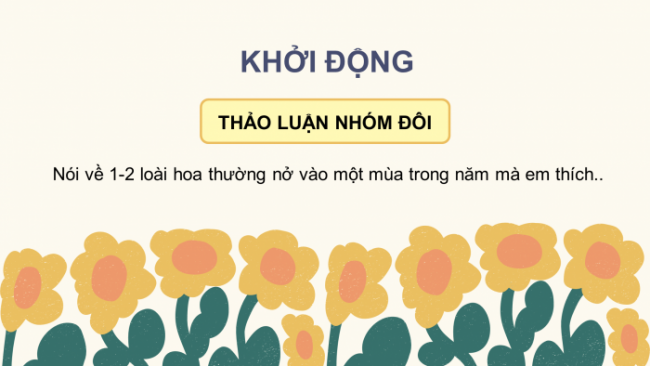 Soạn giáo án điện tử tiếng việt 4 CTST CĐ 3 Bài 8 Đọc: Những mùa hoa trên cao nguyên đá