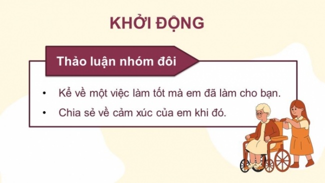 Soạn giáo án điện tử tiếng việt 4 KNTT Bài 2 Đọc: Vệt phấn trên mặt bàn