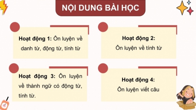 Soạn giáo án điện tử tiếng việt 4 CTST Ôn tập giữa kì 1 - Tiết 4, 5