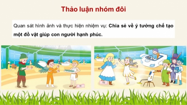Soạn giáo án điện tử tiếng việt 4 CTST CĐ 4 Bài 1 Đọc: Ở Vương quốc tương lai