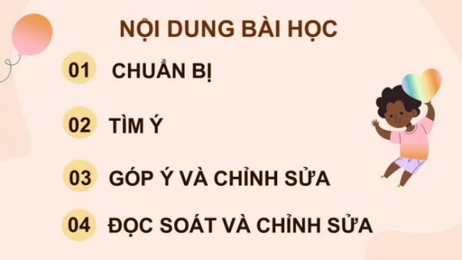 Soạn giáo án điện tử tiếng việt 4 KNTT Bài 4 Viết: Tìm ý cho đoạn văn nêu tình cảm, cảm xúc về một nhân vật trong văn học