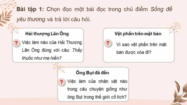 Soạn giáo án điện tử tiếng việt 4 KNTT Bài Ôn tập và đánh giá giữa học kì II