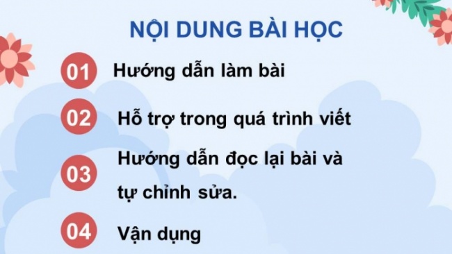 Soạn giáo án điện tử tiếng việt 4 KNTT Bài 3 Viết: Viết đoạn văn nêu tình cảm, cảm xúc về một người gần gũi, thân thiết