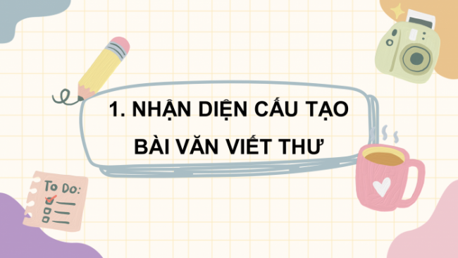 Soạn giáo án điện tử tiếng việt 4 CTST CĐ 3 Bài 6 Viết: Bài văn viết thư