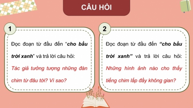 Soạn giáo án điện tử tiếng việt 4 CTST Ôn tập giữa kì 1 - Tiết 1