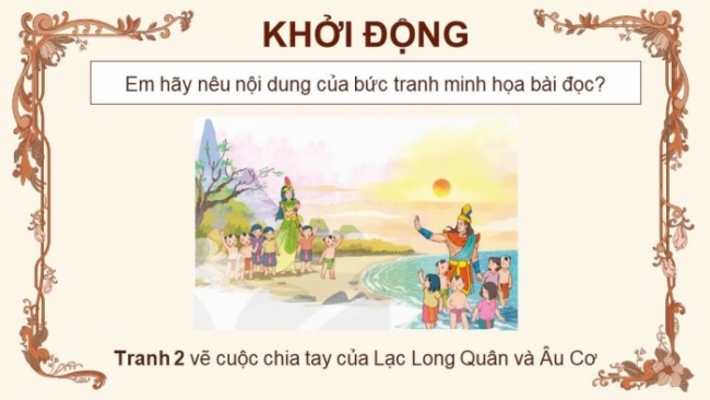 Soạn giáo án điện tử tiếng việt 4 KNTT Bài 9 Đọc: Sự tích con Rồng cháu Tiên