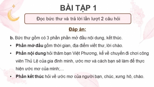 Soạn giáo án điện tử tiếng việt 4 KNTT Bài 31 Viết: Tìm hiểu cách viết thư