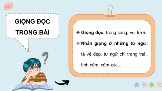 Soạn giáo án điện tử tiếng việt 4 CTST CĐ 2 Bài 8 Đọc: Cây trái trong vườn Bác