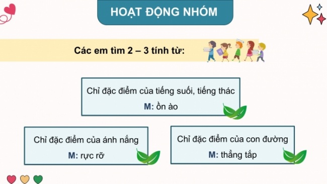 Soạn giáo án điện tử tiếng việt 4 CTST Ôn tập giữa kì 1 - Tiết 4, 5