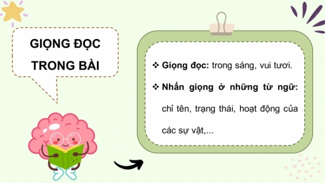 Soạn giáo án điện tử tiếng việt 4 CTST CĐ 2 Bài 7 Đọc: Gió vườn