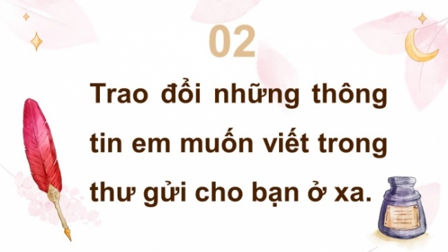 Soạn giáo án điện tử tiếng việt 4 KNTT Bài 31 Viết: Tìm hiểu cách viết thư