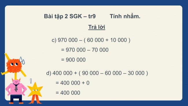 Soạn giáo án điện tử toán 4 CTST Bài 41: Phép trừ các số tự nhiên